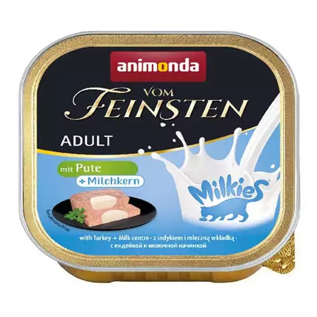 Animonda Vom Feinsten Adult Cat Milkies - pureća s mliječnom jezgrom 100 g