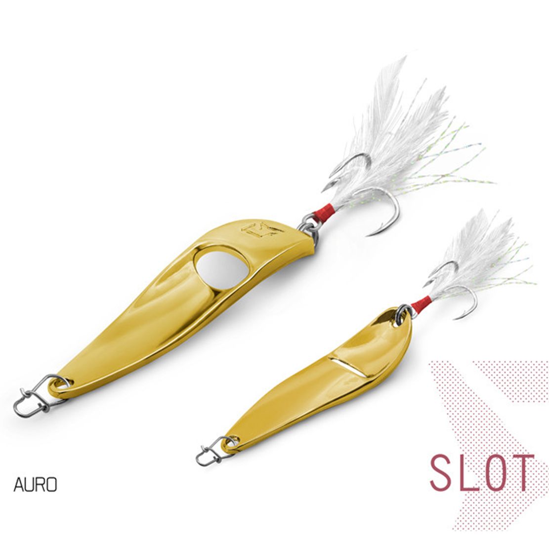 Žlica Delphin SLOT - AURO 15g size 4/0