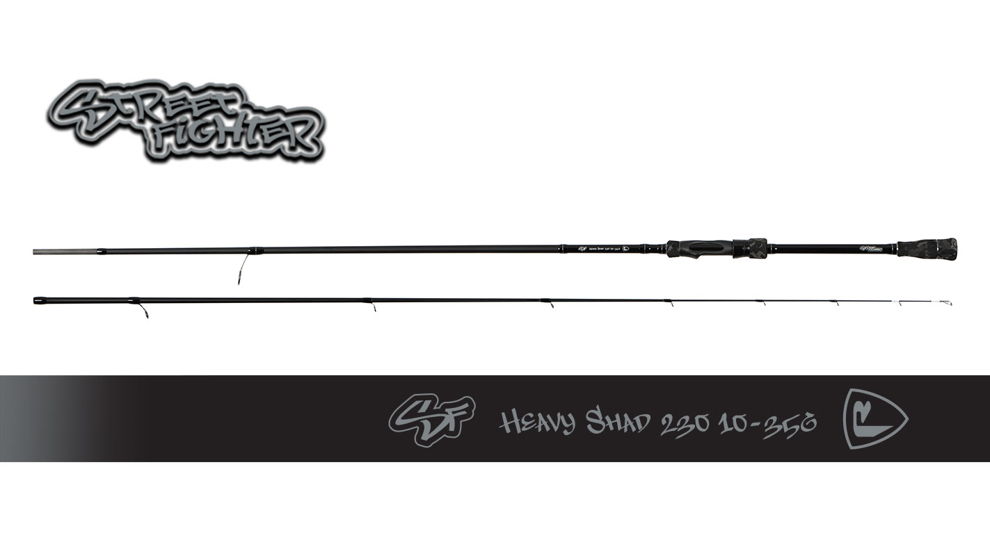 FOX RAGE Street Fighter Rods Heavy shad 230cm/10-35g