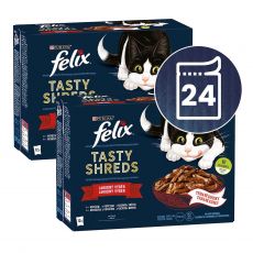 Kapsice FELIX Tasty Shreds mješavina ukusnog izbora u umaku 24 x 80 g