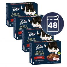 Kapsice FELIX Tasty Shreds mješavina ukusnog izbora u umaku 48 x 80 g