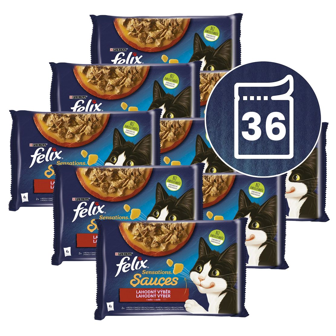 FELIX Sensations umaci, ukusni izbor u umaku 36 x 85 g
