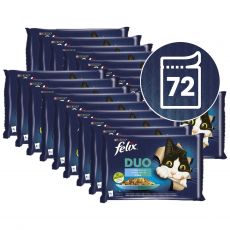 Konzervice FELIX DUO - ukusni izbor ribe 72 x 85 g