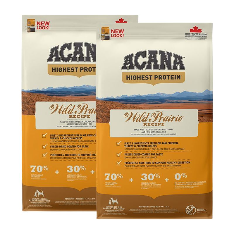 ACANA Wild Prairie Recipe 2 x 11,4 kg