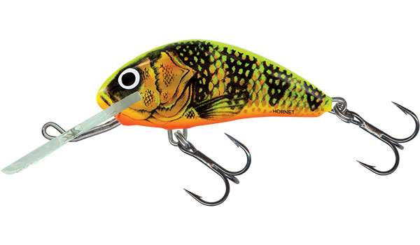 Salmo Hornet Floating 5cm/7g Gold Fluo Perch