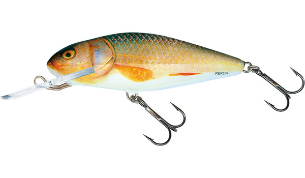 Salmo Perch Deep Runner Floating 8cm/14g Real Roach