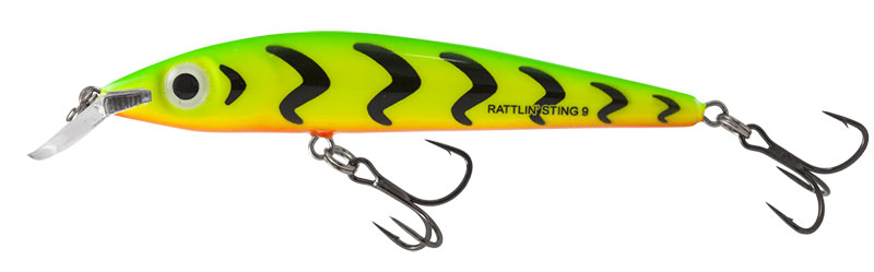 Salmo Rattlin Sting Suspending 9cm/11g Green Tiger