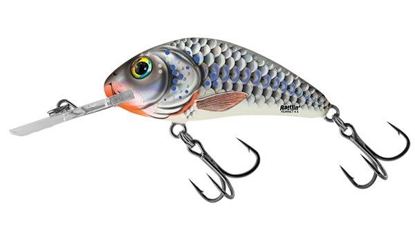 Salmo Rattlin Hornet Floating 3.5cm/3,1g Silver Holographic Shad