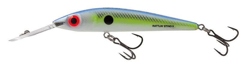 Salmo Rattlin Sting Deep Runner Floating 9cm/12g Sexy Shad