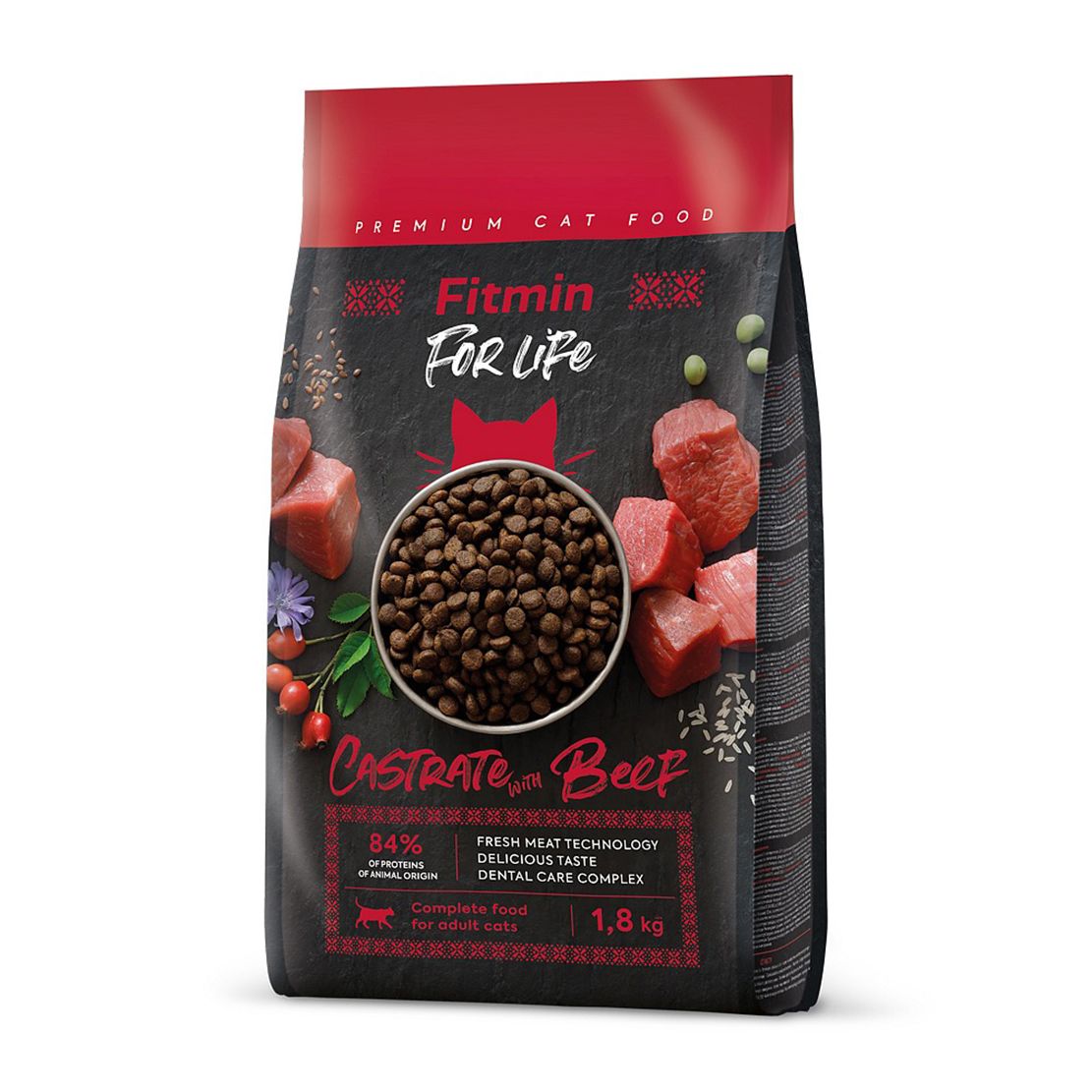 Fitmin For Life Castrate - Beef 1,8 kg