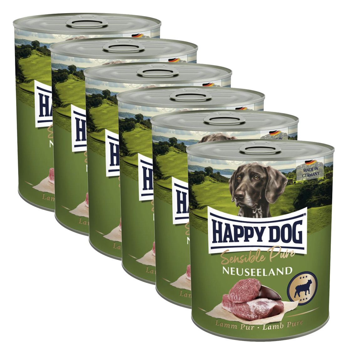 Happy Dog Lamm Pur Neuseeland 6 x 800g / janjetina