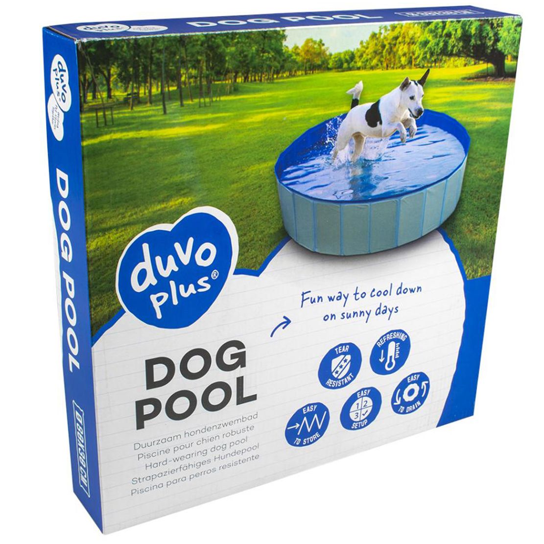 DUVO+ Pasji bazen za psa 80 x 30 cm