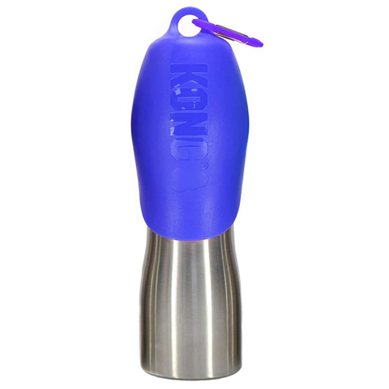 Kong H2O boca za vodu za pse - nehrđajući čelik 740 ml, plava