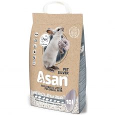 Asan Pet Silver podloga za glodavce i zečeve 10 L