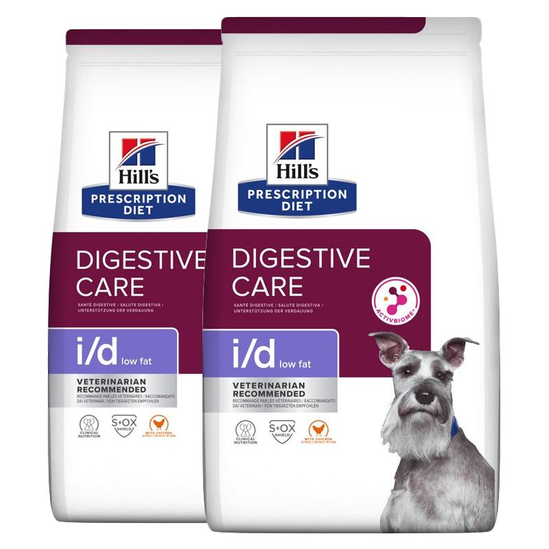 Hill's Prescription Diet i/d Low Fat Njega probave suho krmivo za pse 2 x 12 kg