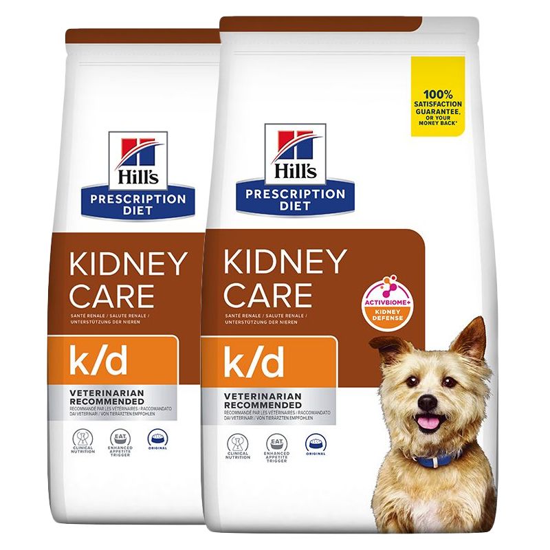 Hill's Prescription Diet k/d Njega bubrega suho krmivo za pse 2 x 12 kg