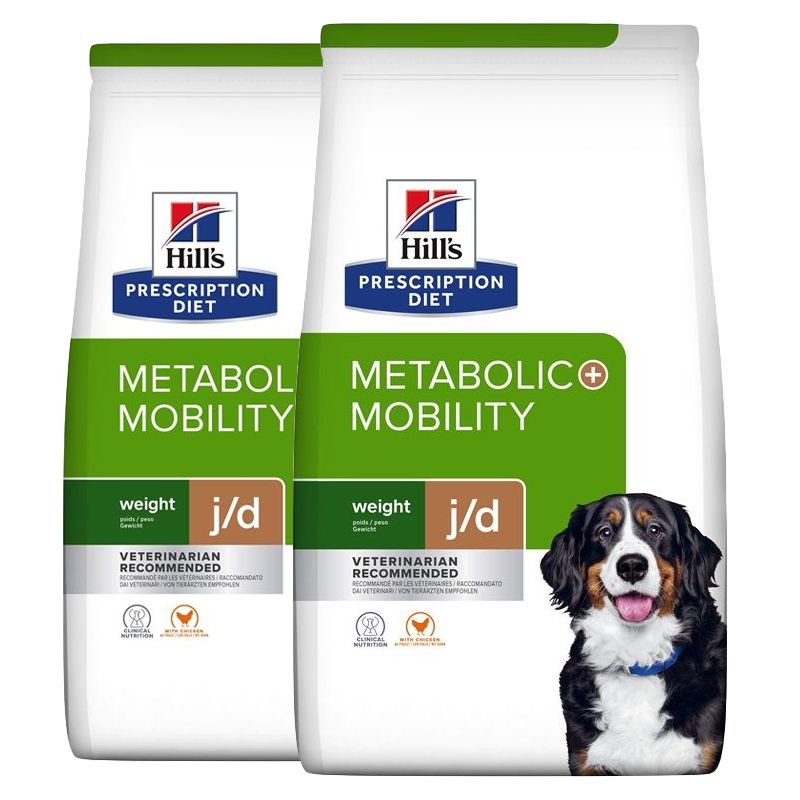 Hill's Prescription Diet Metabolic + Mobility Regulacija tjelesne mase za pse 2 x 12 kg