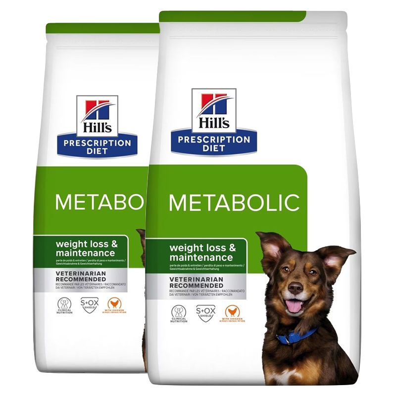 Hill's Prescription Diet Metabolic Regulacija tjelesne težine suho krmivo za pse 2 x 12 kg