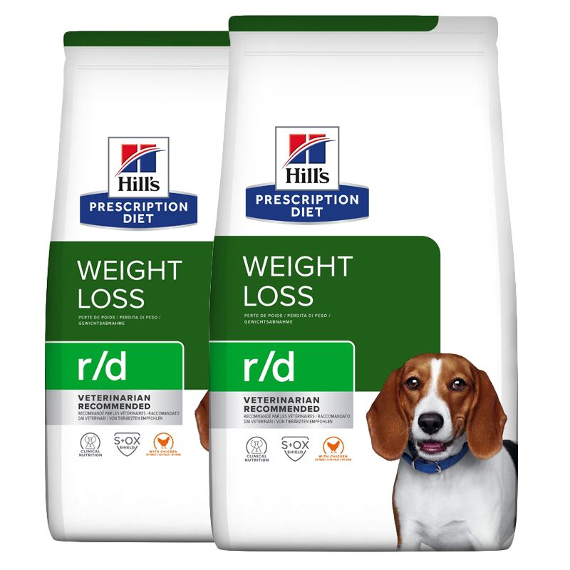Hill's Prescription Diet r/d Regulacija tjelesne mase suho krmivo za pse 2 x 10 kg