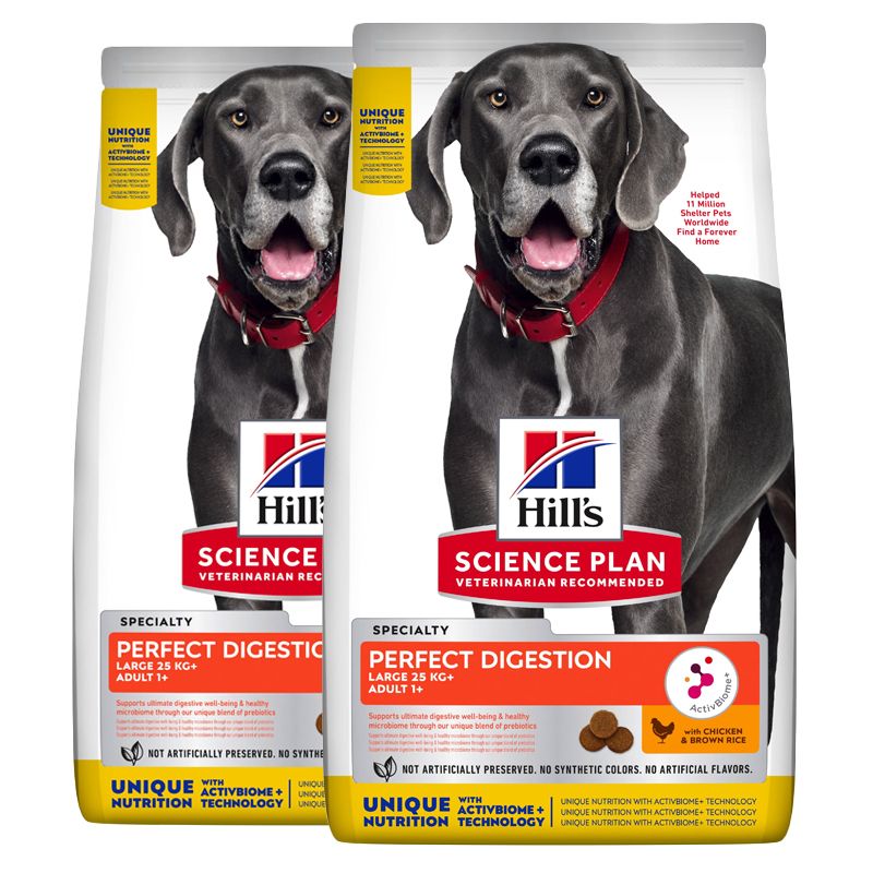 Hill's Science Plan Canine Perfect Digestion Velika Pasmina 2 x 14kg