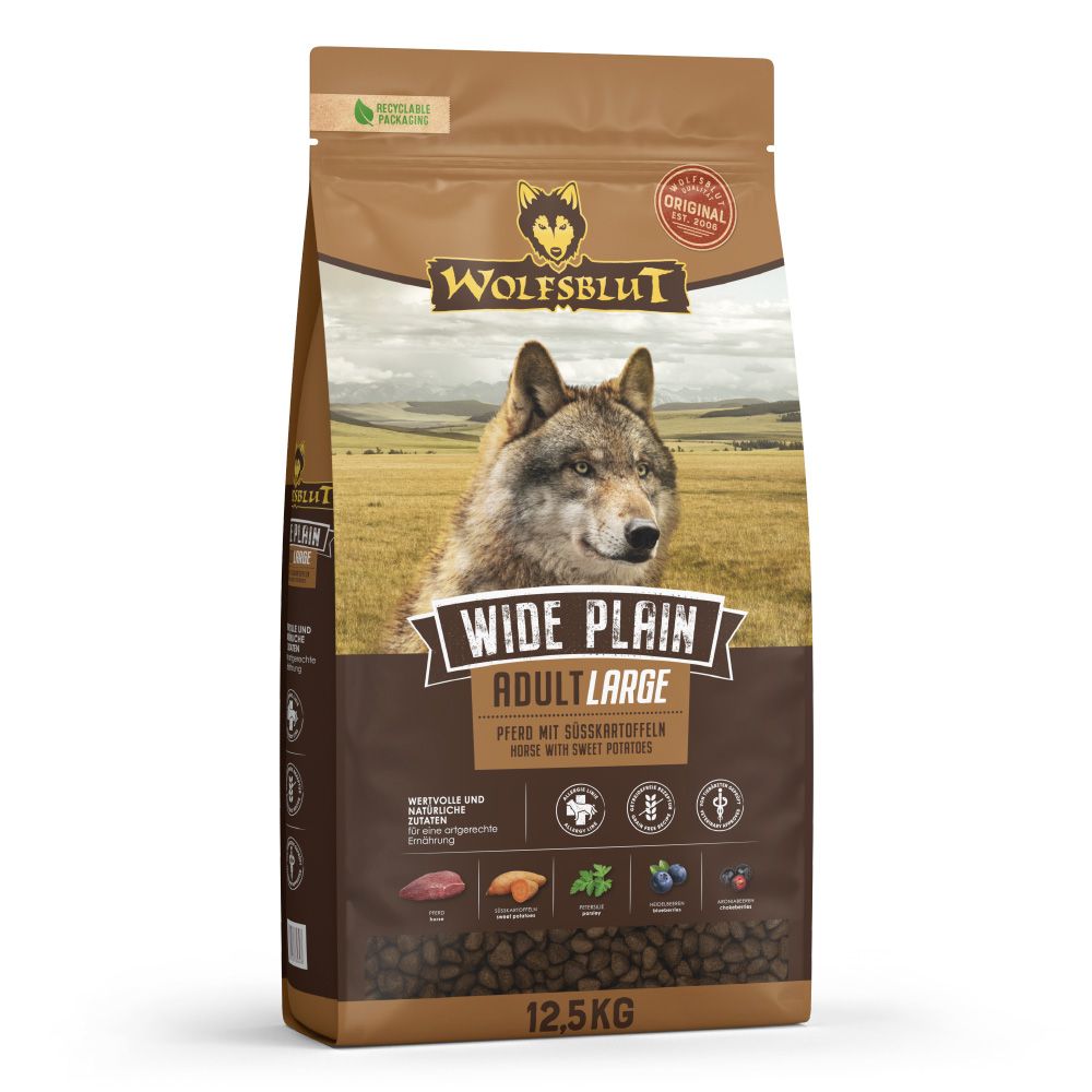 WOLFSBLUT Wide Plain Adult Large Breed 12,5 kg