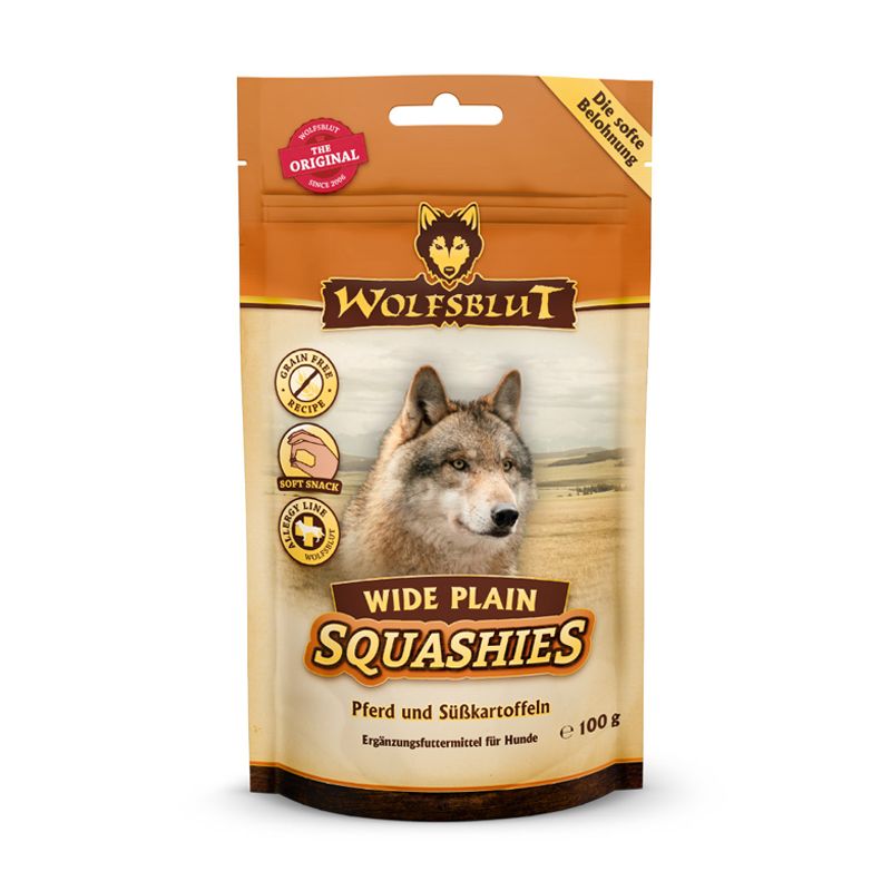 WOLFSBLUT Wide Plain Squashies 100 g