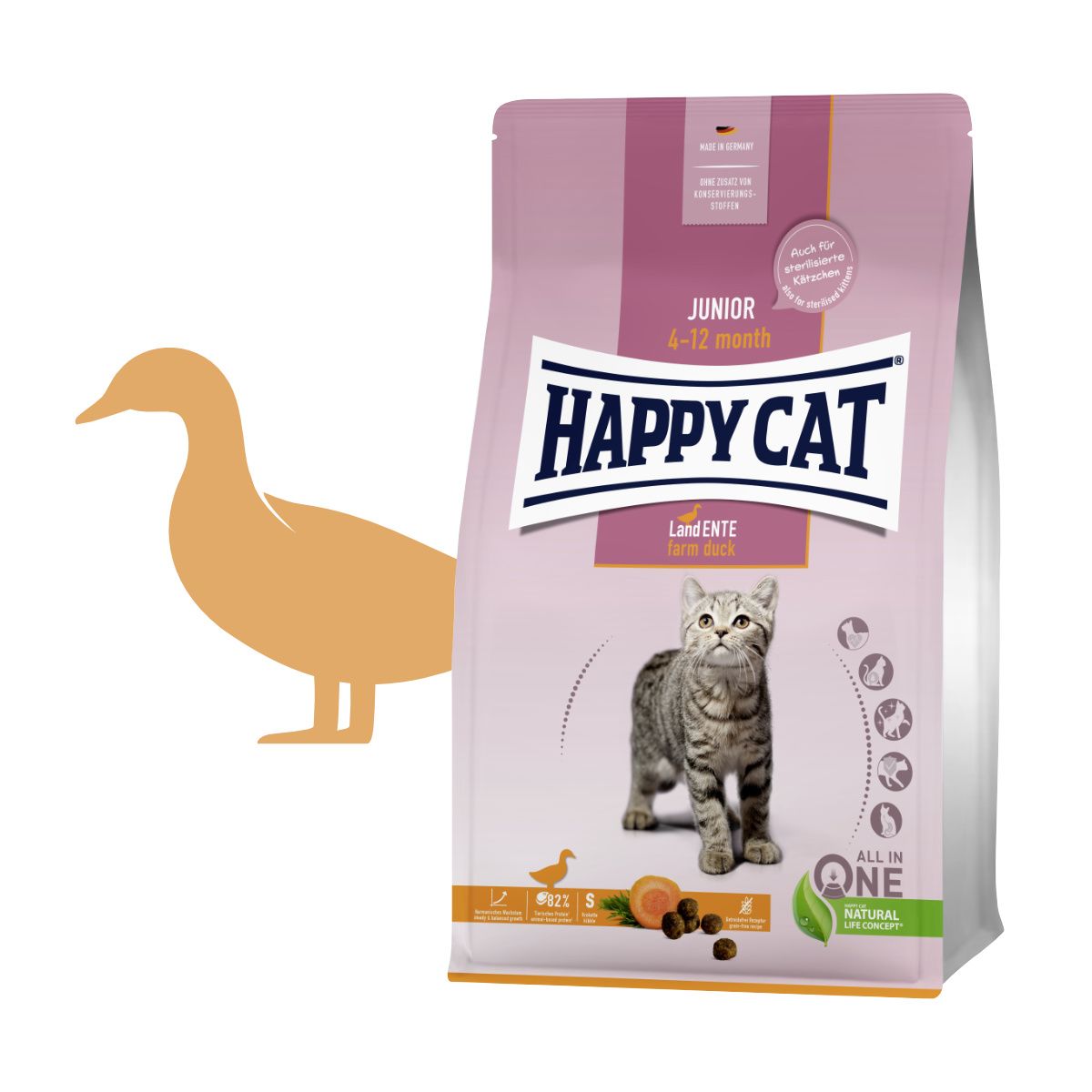 Happy Cat Junior Land Patka 300 g