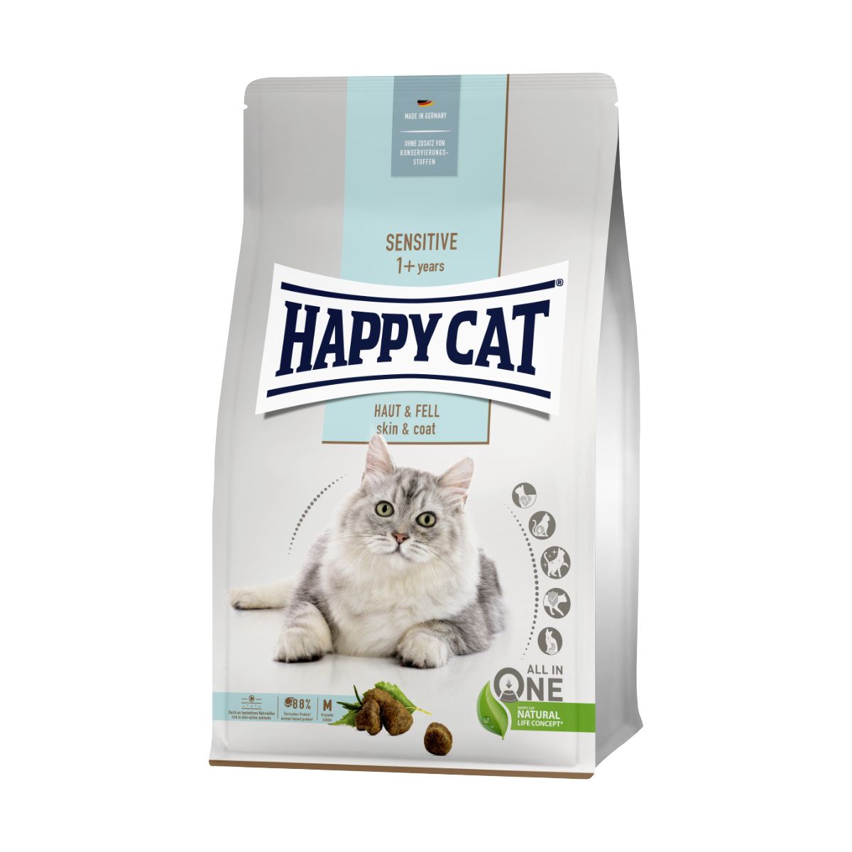 Happy Cat Sensitive Koža & Dlaka 300 g