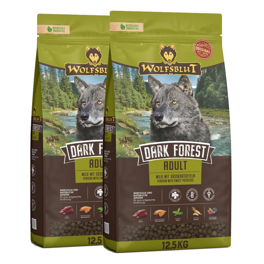 WOLFSBLUT Dark Forest 2 x 12,5 kg