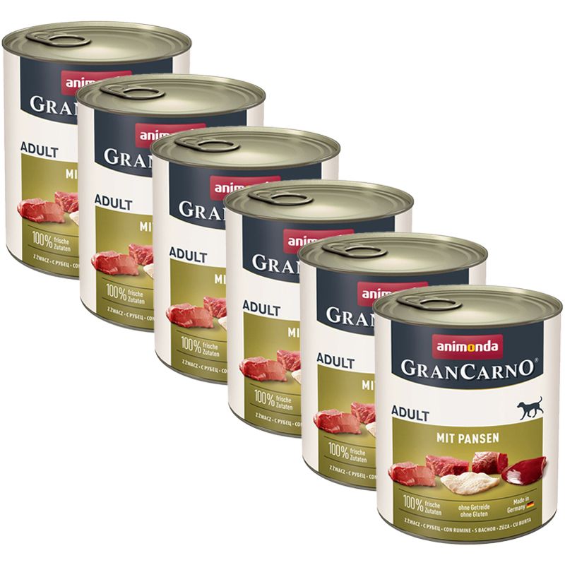 Animonda GranCarno Original Adult - svinjetina i iznutrice 6 x 800g