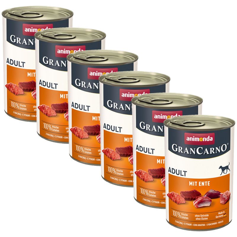 Animonda GranCarno Original Adult - svinjetina i patka 6 x 400g