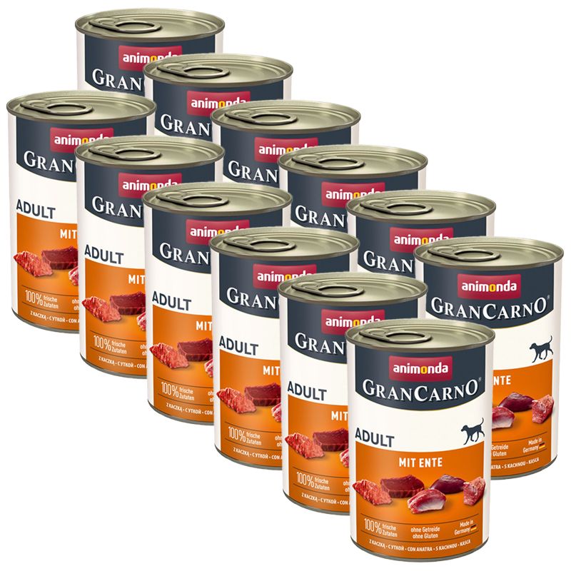 Animonda GranCarno Original Adult - svinjetina i patka 12 x 400g