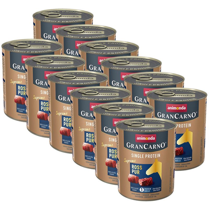 Animonda GranCarno Single Protein - konjsko 12 x 800g