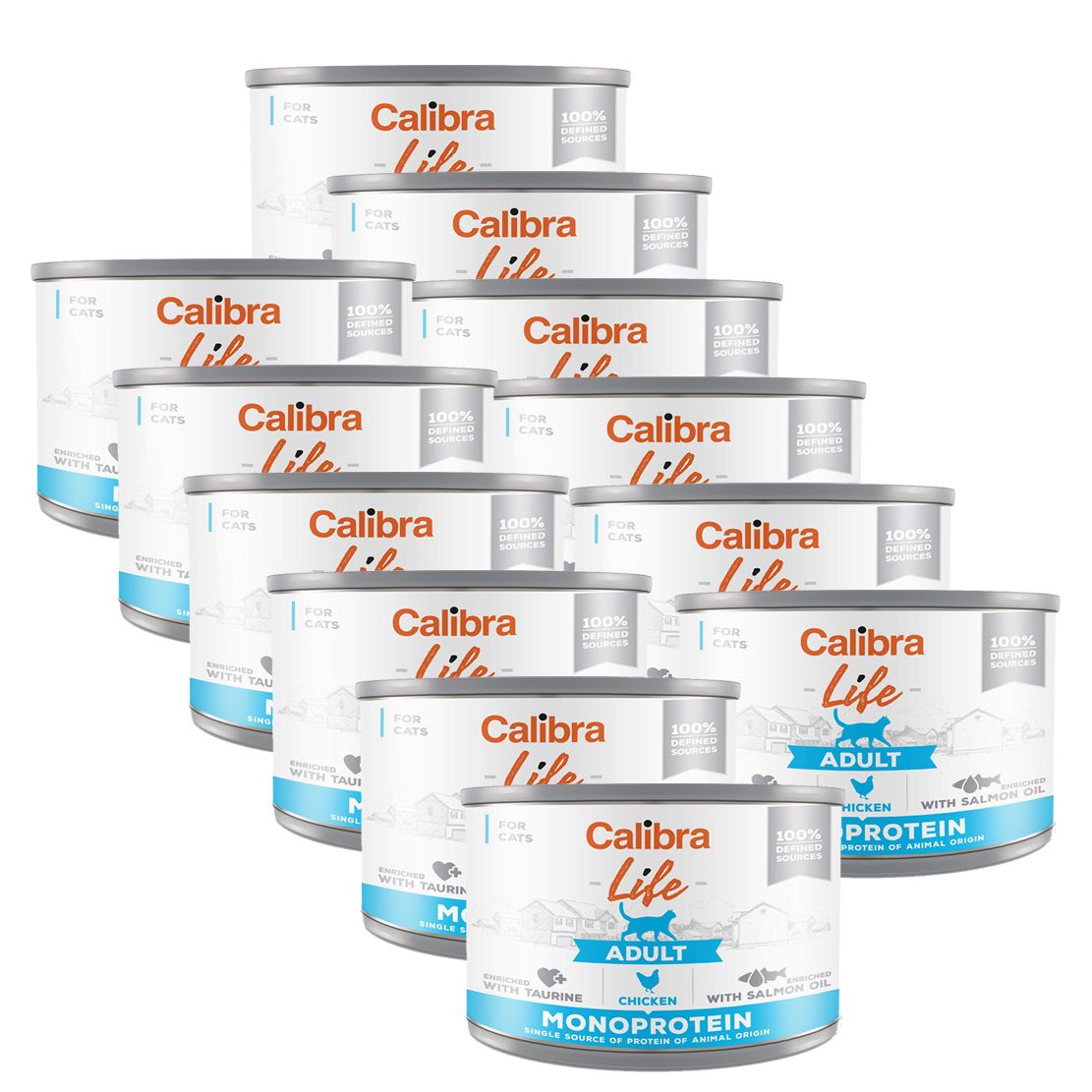 Calibra Cat Life Adult Chicken 12 x 200 g