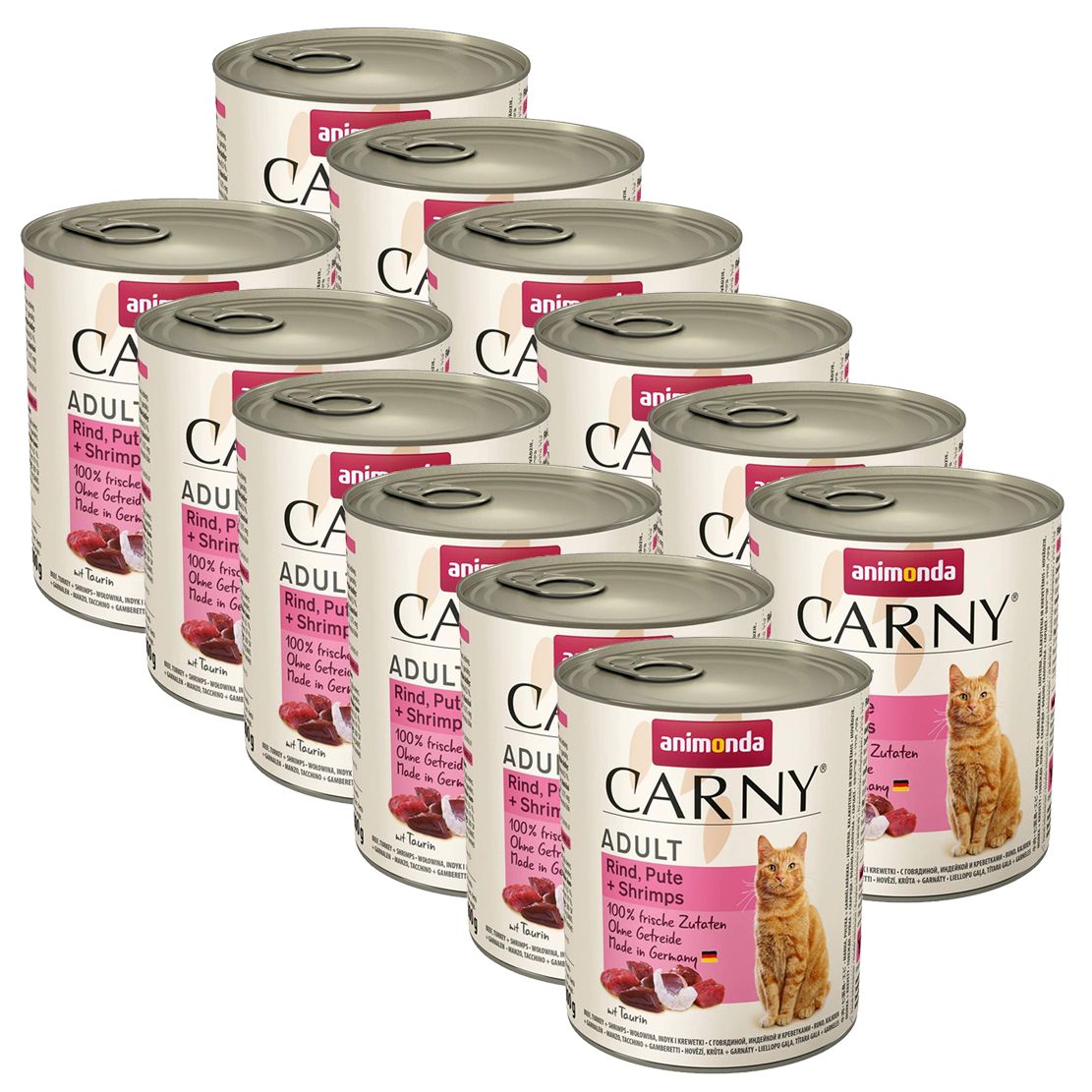 Animonda Carny Adult - Govedina i puretina s kozicama 12 x 800 g