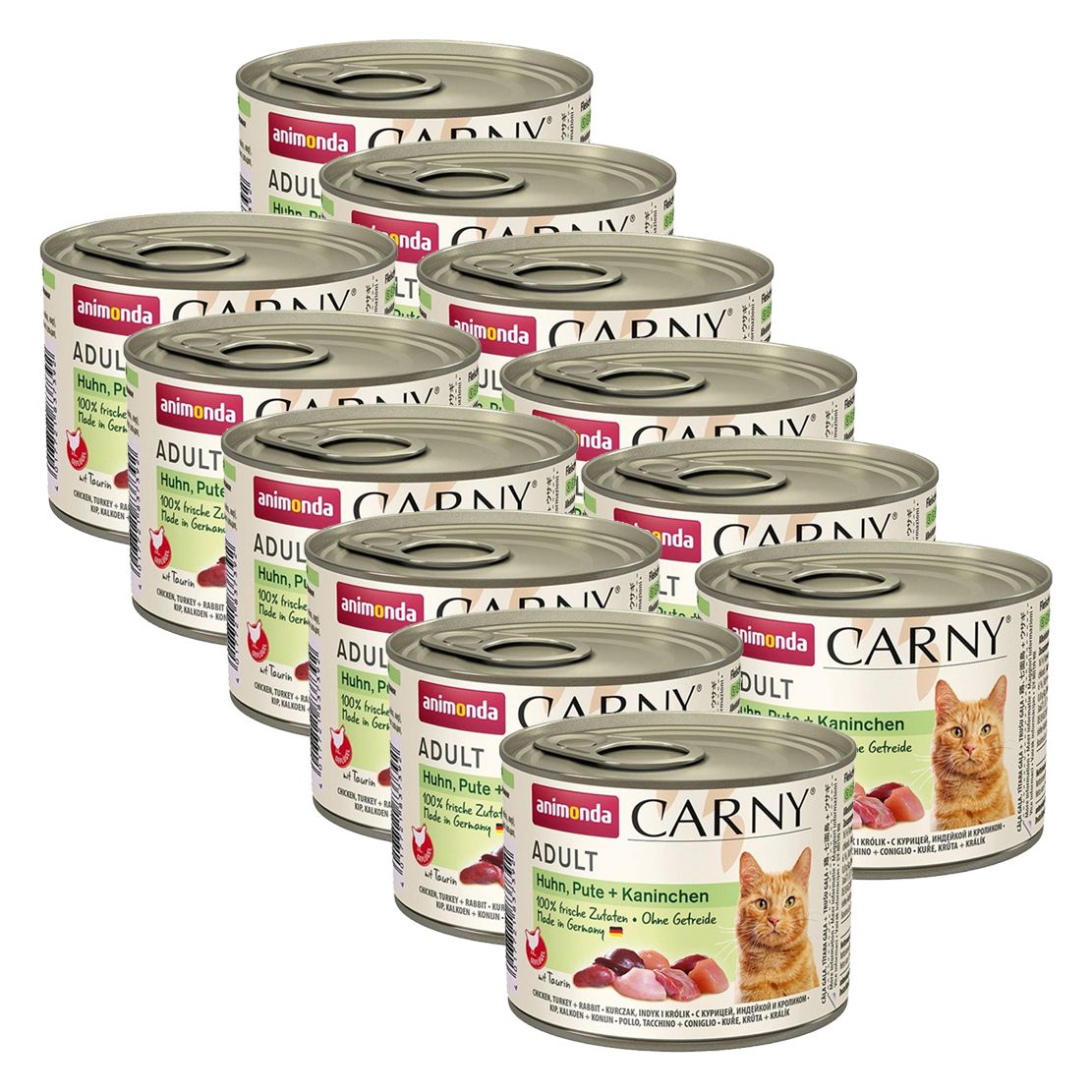 Animonda Carny Adult - Piletina, puretina i zec 12 x 200 g