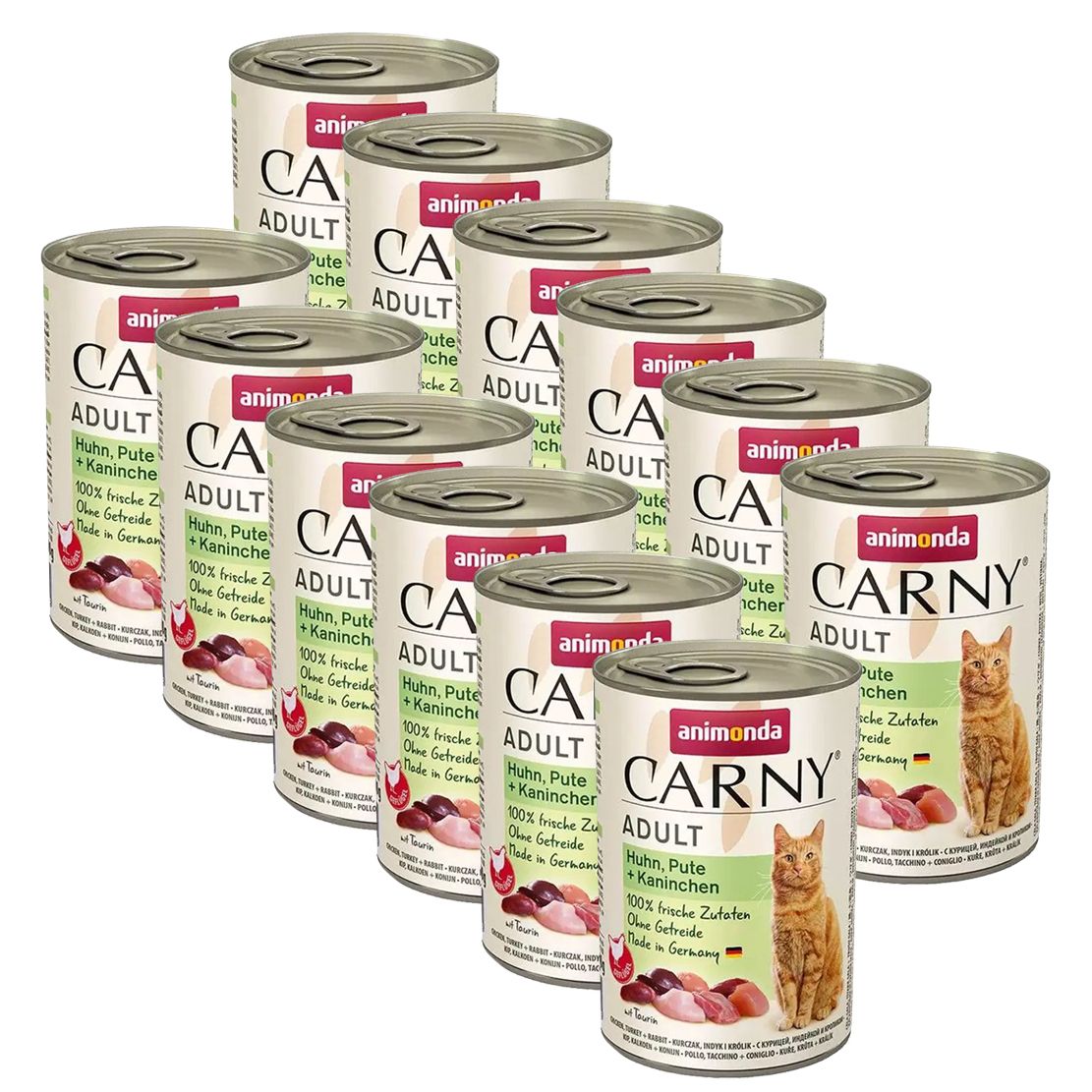 Animonda Carny Adult - Piletina, puretina i zec 12 x 400 g