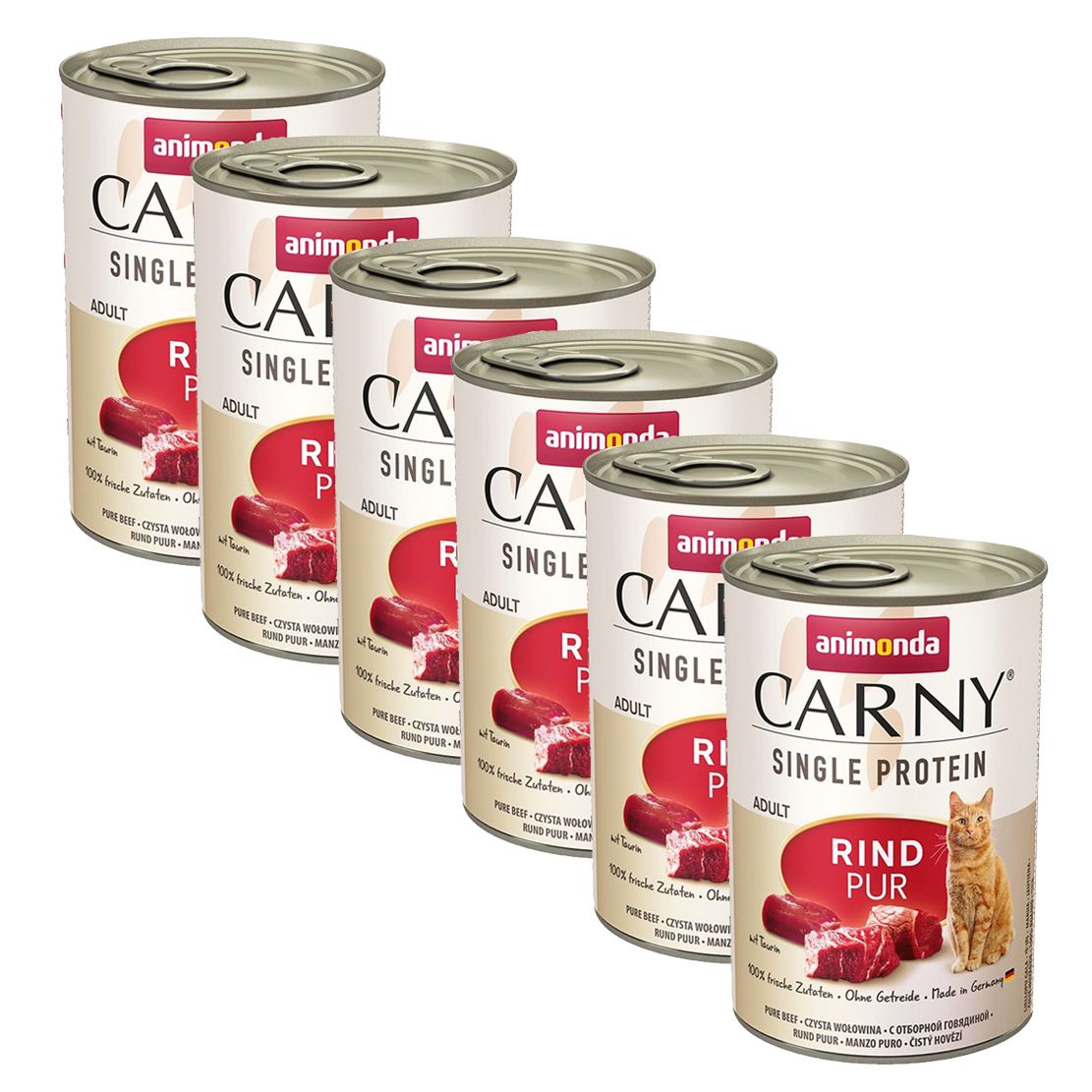 Animonda Carny Adult Single Protein - Čisto goveđe 6 x 400 g
