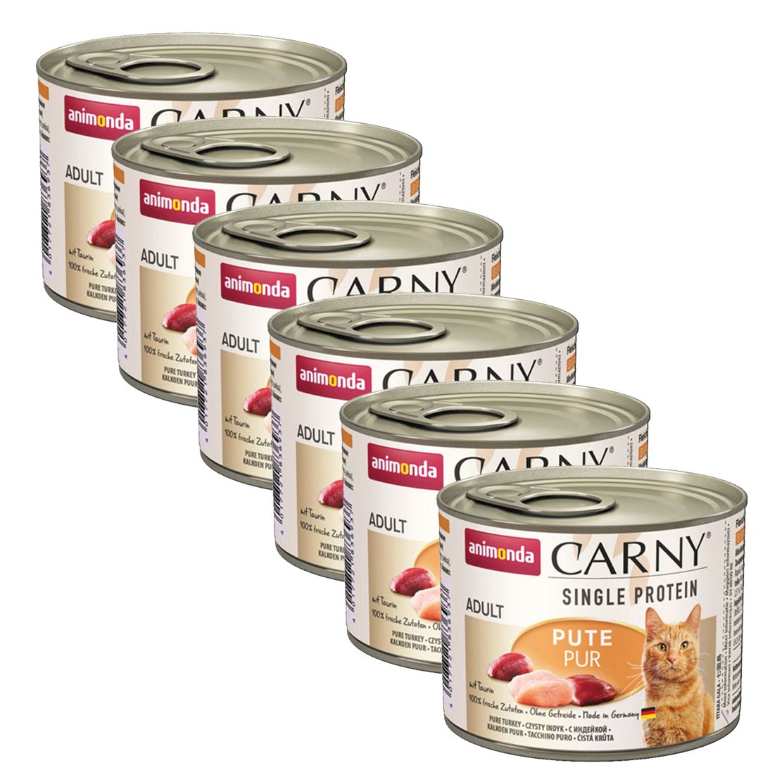 Animonda Carny Adult Single Protein - Čisto puretina 6 x 200 g