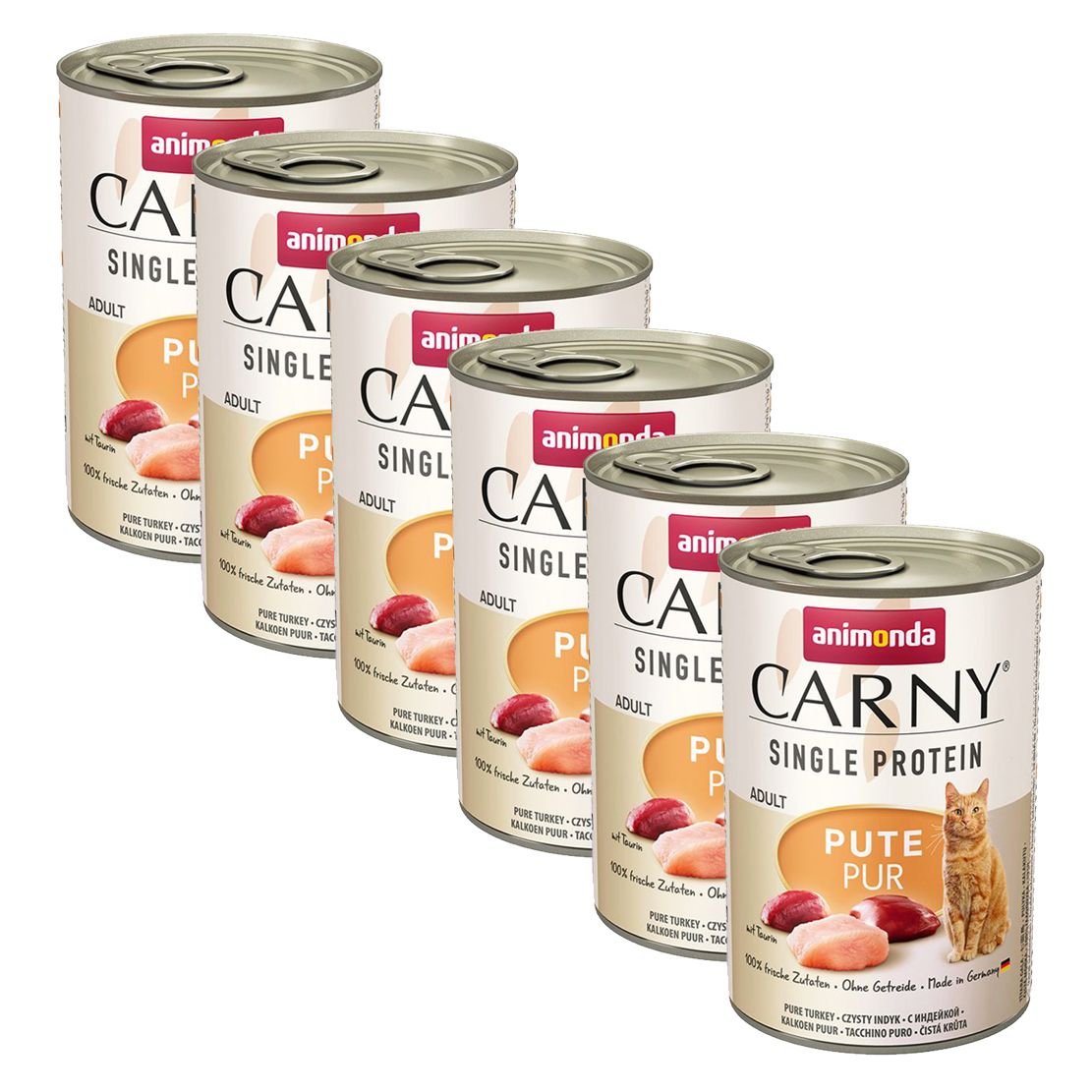 Animonda Carny Adult Single Protein - Čista puretina 6 x 400 g