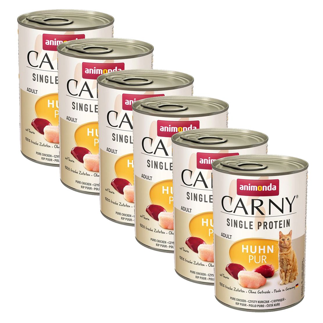 Animonda Carny Adult Single Protein - Čisto piletina 6 x 400 g