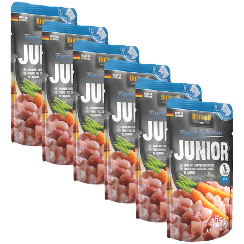 Belcando Junior piletina s mrkvom 6 x 125 g
