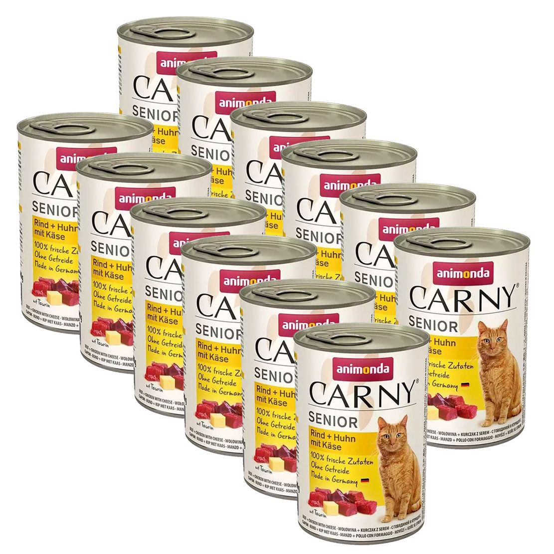 Animonda Carny Senior - Govedina, piletina i sir 12 x 400 g