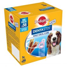 Srednje štapiće za pse Pedigree Denta Stix - 56 kom / 1140 g