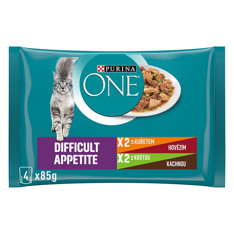 PURINA ONE Difficult Appetite 4 x 85 g