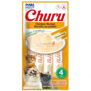 Inaba Churu Pyré mačka piletina 4 x 14 g
