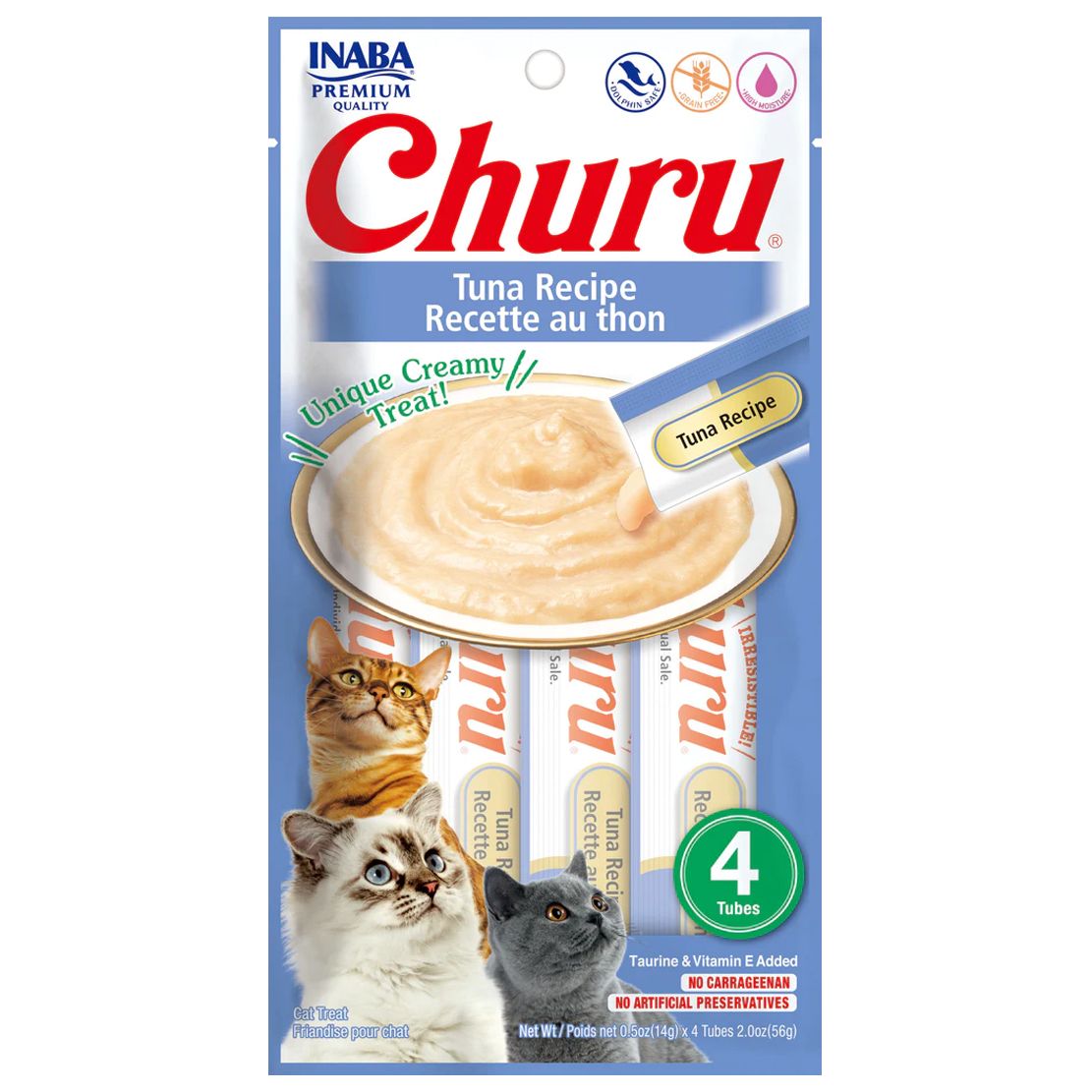 Inaba Churu Pyré cat tuna 4 x 14 g