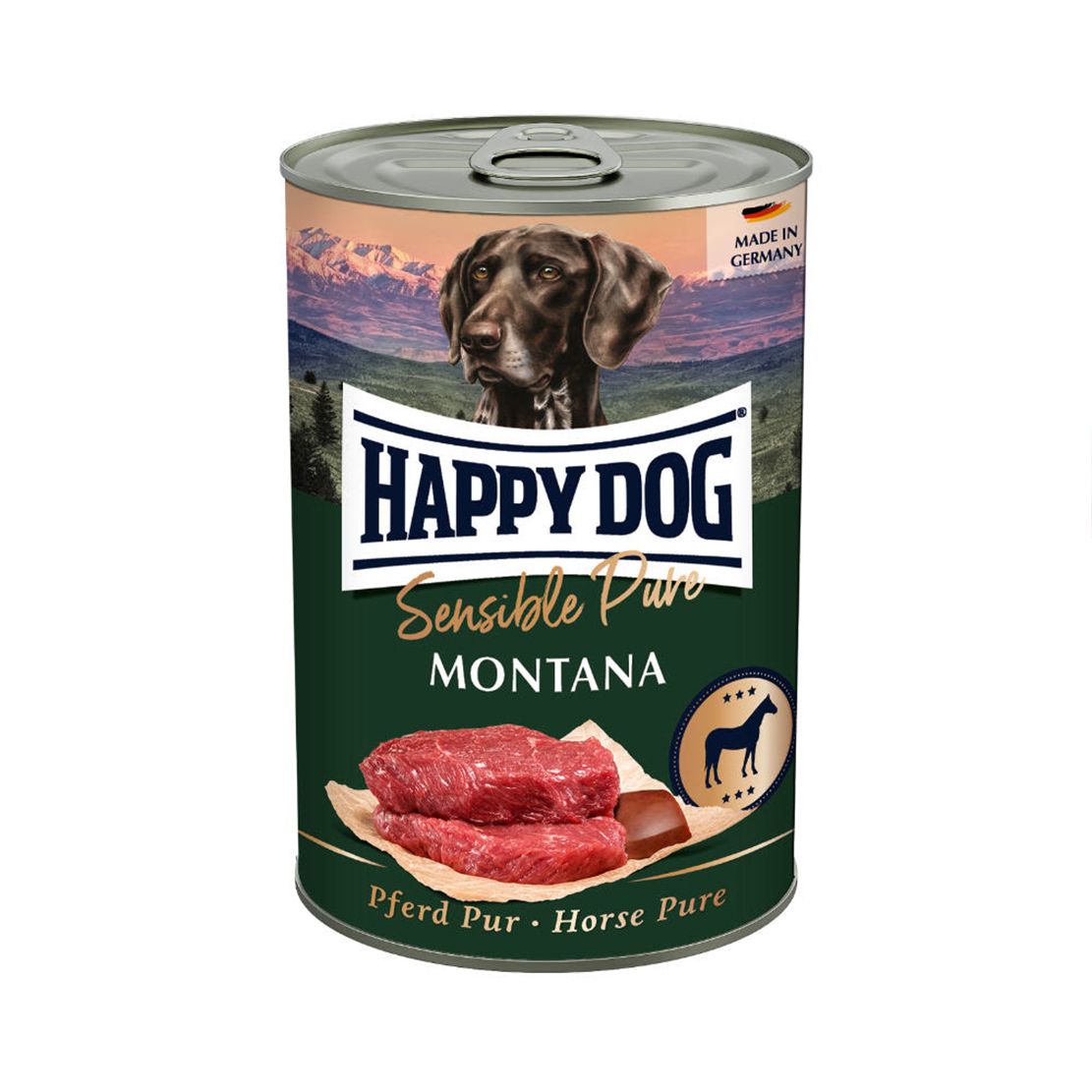 Happy Dog Pferd Pure Montana - 400 g / konj