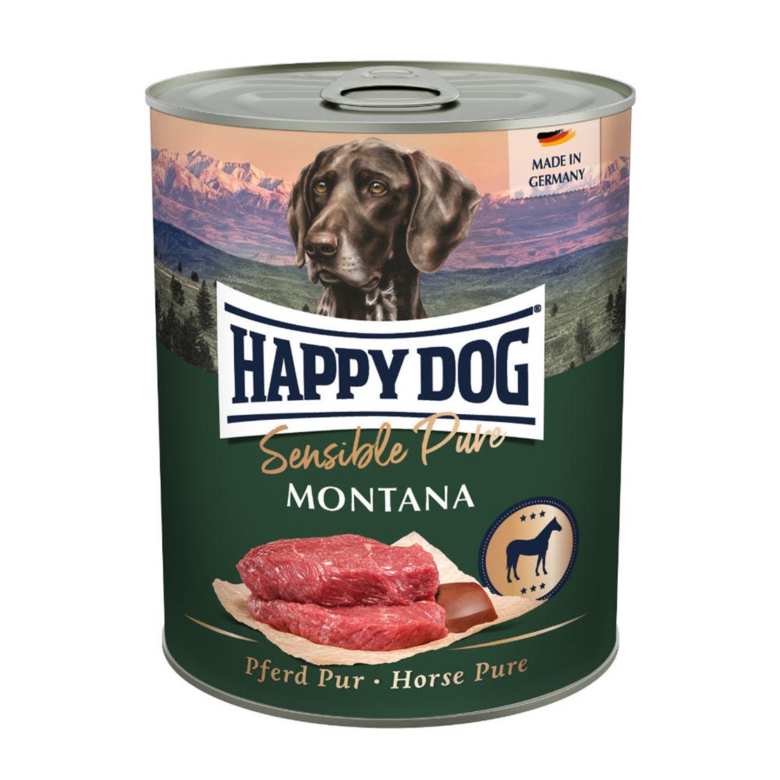 Happy Dog Pferd Pure Montana - 800 g / konj
