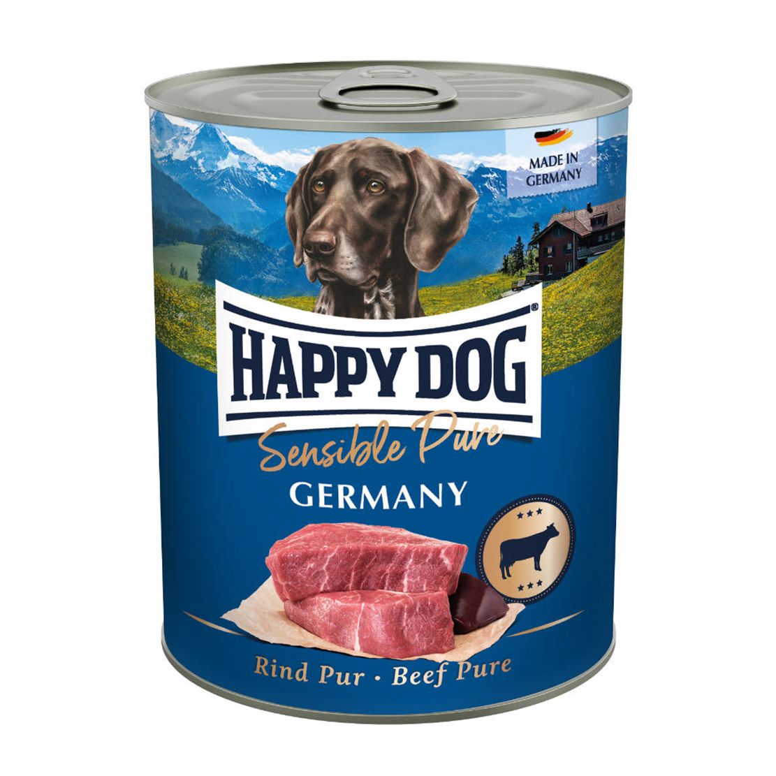 Happy Dog Rind Pur Germany - 800 g / govedina